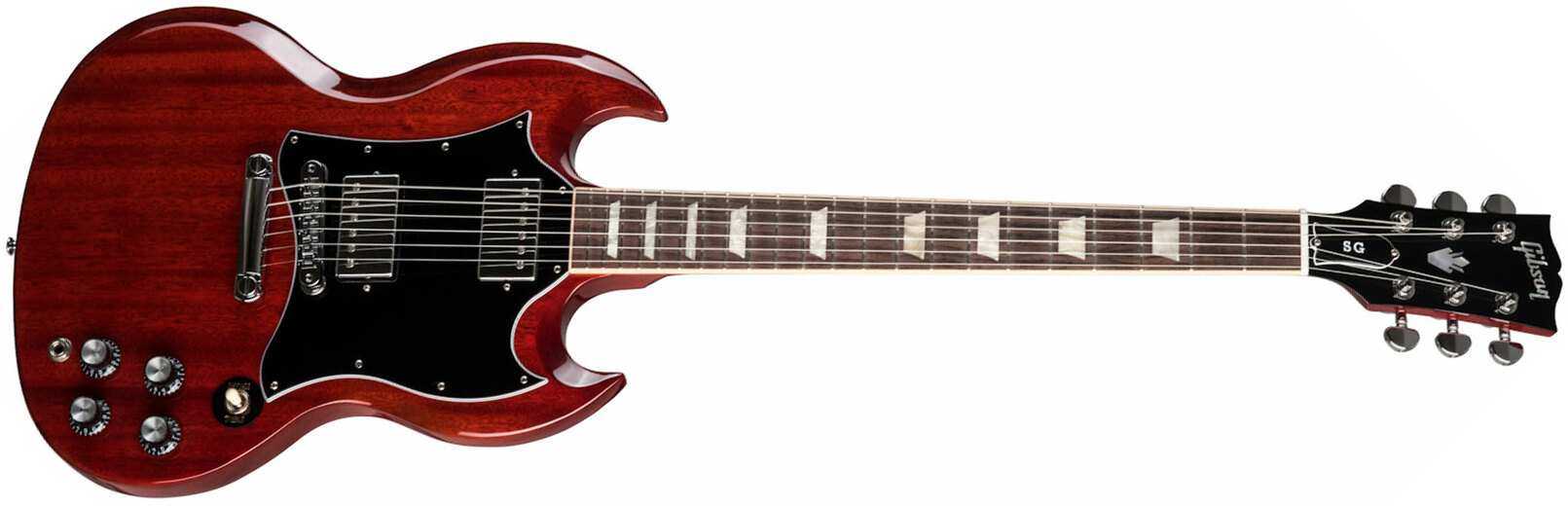 Gibson Sg Standard 2h Ht Rw - Heritage Cherry - Guitarra eléctrica de doble corte - Main picture