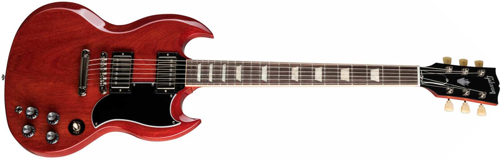 Gibson Sg Standard '61 2h Ht Rw - Vintage Cherry - Guitarra electrica retro rock - Main picture