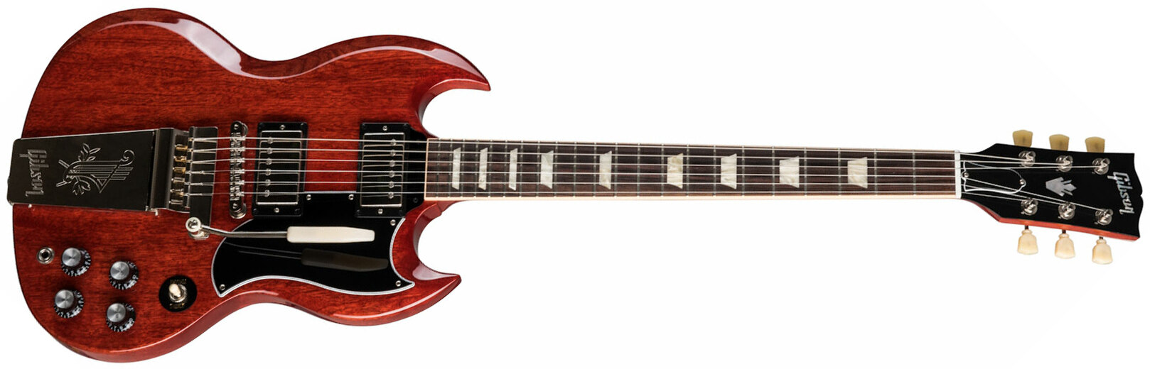 Gibson Sg Standard '61 Maestro Vibrola Original 2h Trem Rw - Guitarra electrica retro rock - Main picture