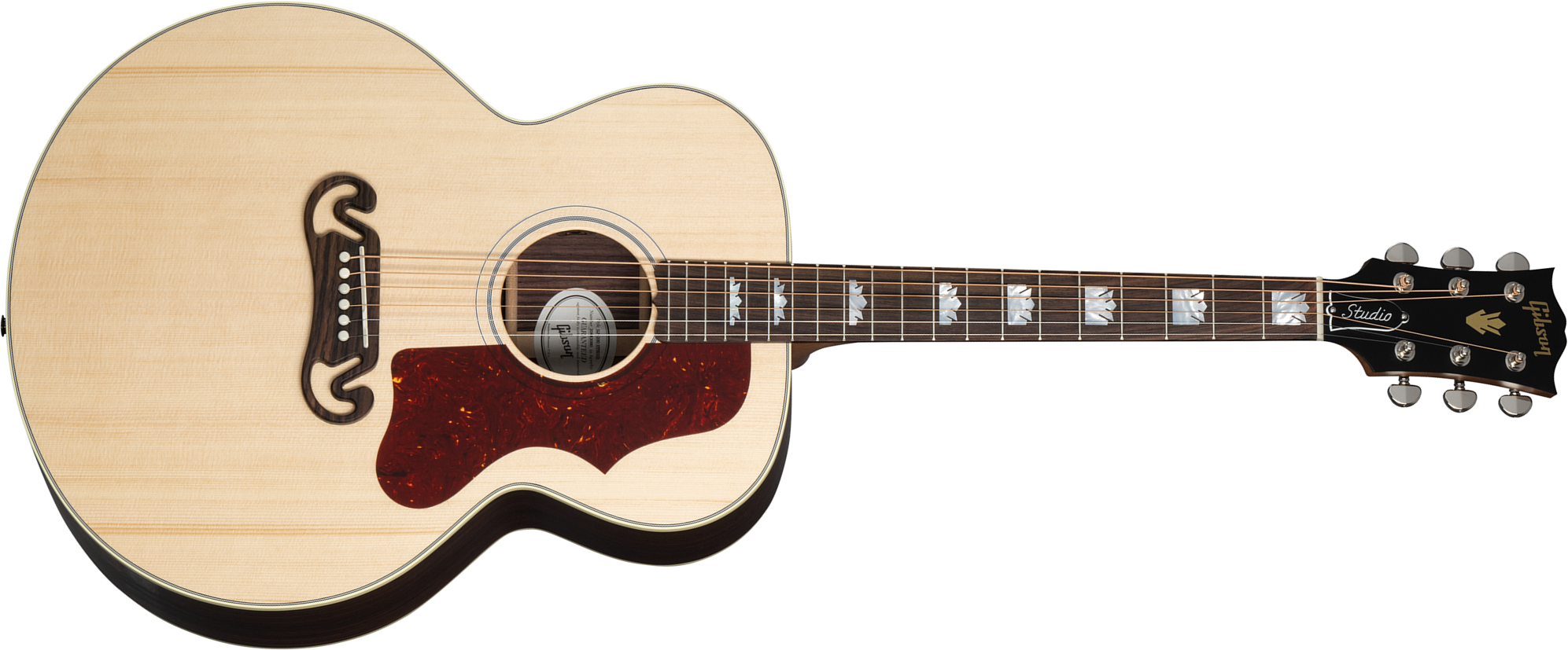 Gibson Sj-200 Studio Rosewood Modern 2024 Jumbo Epicea Palissandre Rw - Satin Natural - Guitarra folk - Main picture