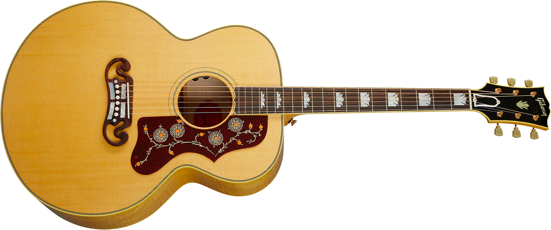 Gibson Sj200 Original (baggs Hifi Dna) Jumbo Epicea Erable Rw - Antique Natural - Guitarra folk - Main picture