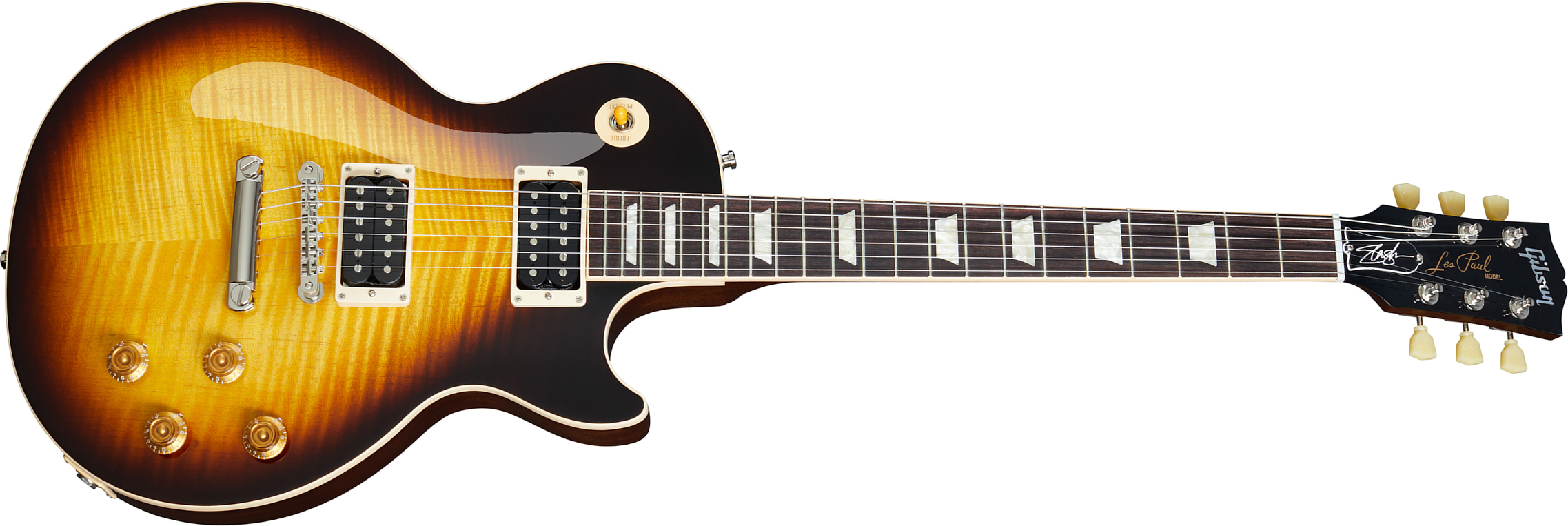 Gibson Slash Les Paul Standard 50's 2020 Original Signature 2h Ht Rw - November Burst - Guitarra eléctrica de corte único. - Main picture