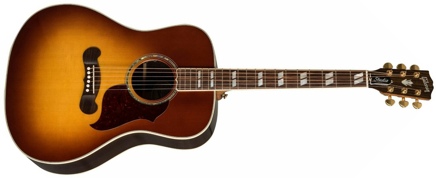 Gibson Songwriter 2019 Dreadnought Epicea Palissandre Rw - Burst - Guitarra acústica & electro - Main picture