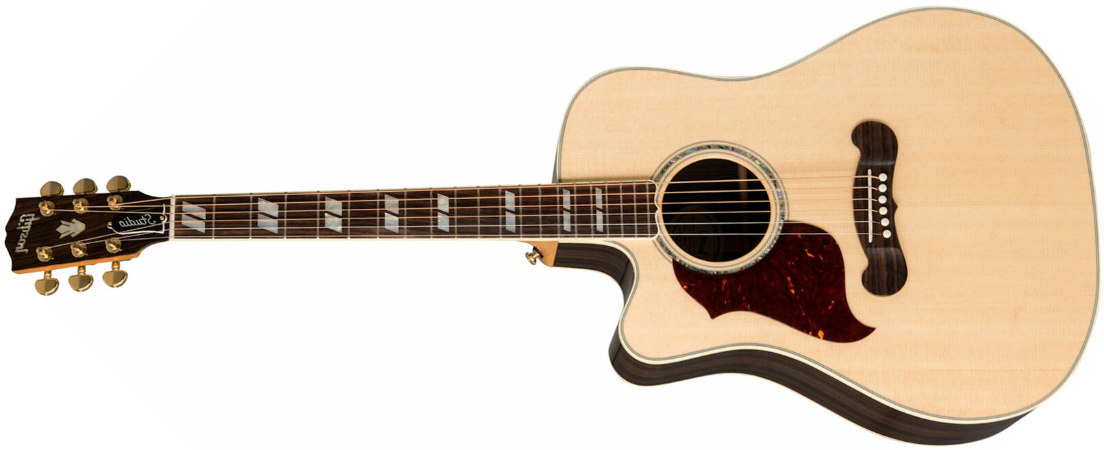 Gibson Songwriter Cutaway Lh Gaucher 2019 Dreadnought Epicea Palissandre Rw - Natural - Guitarra acústica & electro - Main picture