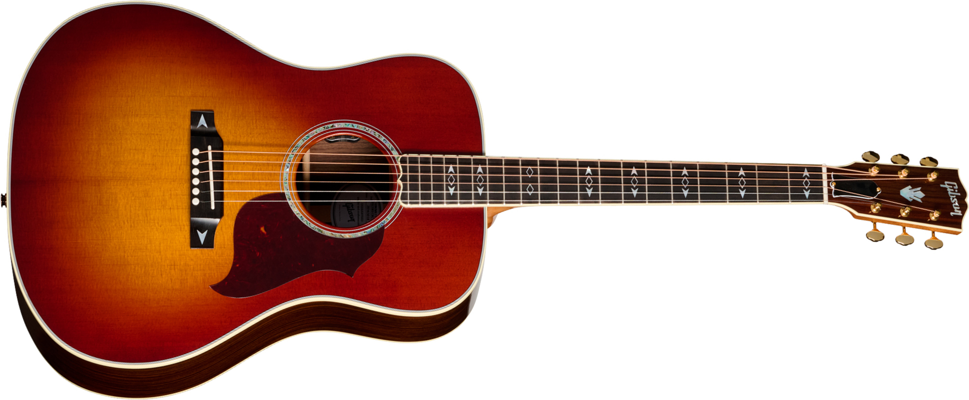 Gibson Songwriter Recording Artist Dreadnought Epicea Palissandre Rw - Rosewood Burst - Guitarra folk - Main picture