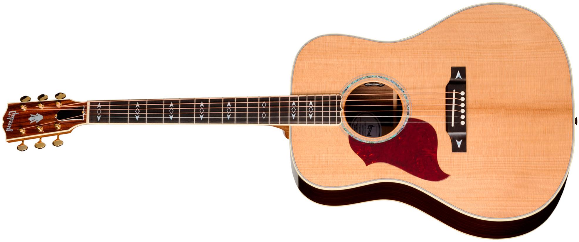 Gibson Songwriter Recording Artist Lh (baggs Hifi Dna) Dreadnought Gaucher Epicea Palissandre Eb - Antique Natural - Guitarra folk - Main picture