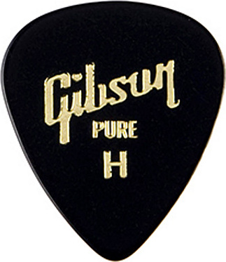 Gibson Standard Style Guitar Pick Rounded 351 Celluloid Heavy - Púas - Main picture
