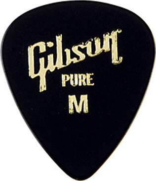 Gibson Standard Style Guitar Pick Rounded 351 Celluloid Medium - Púas - Main picture