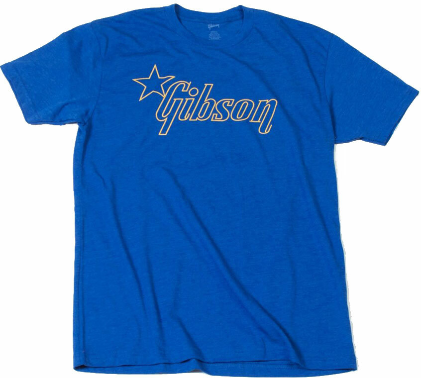 Gibson Star Logo T Extra Large Blue - Xl - Camiseta - Main picture