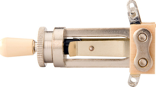 Gibson Straight Type Toggle Switch Creme Cap Les Paul - - Selector - Main picture