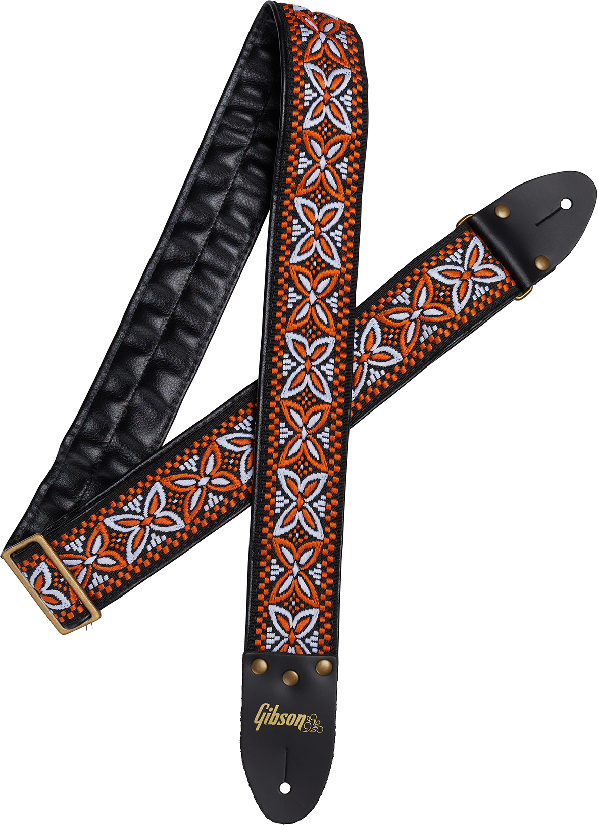 Gibson The Orange Lily Guitar Strap Nylon - Correa - Main picture