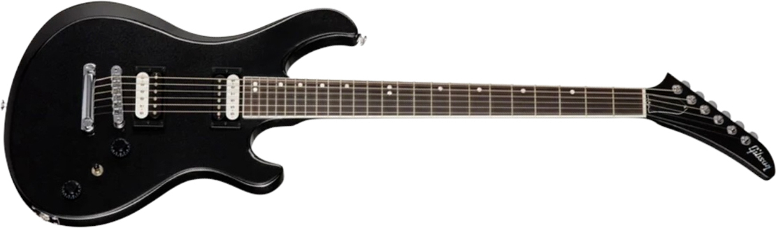 Gibson Victory Baritone Usa 2h Ht Eb - Graphite Metallic - Guitarra eléctrica barítono - Main picture