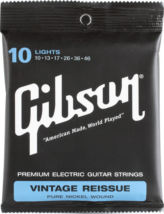 Gibson Jeu De 6 Cordes Vintage Reissue Electric Guitar Seg-vr10 010.046 - Cuerdas guitarra eléctrica - Main picture