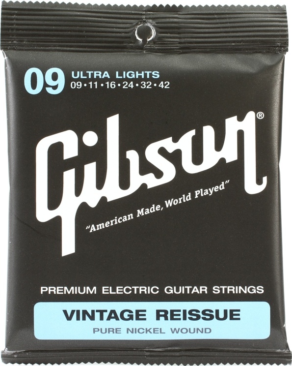 Gibson Jeu De 6 Cordes Vintage Reissue Electric Guitar Seg-vr9 009.042 - Cuerdas guitarra eléctrica - Main picture