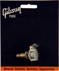 Potenciómetro Gibson 500k Ohm Audio Taper Long Shaft