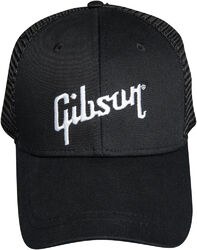 Gorra Gibson Black Trucker Snapback - Talla única