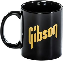 GOLD MUG 11 OZ BLACK