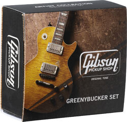 Pastilla guitarra eléctrica Gibson Greenybucker Set - Nickel