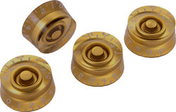 Botones Gibson Speed Knobs 4 Pack - Gold