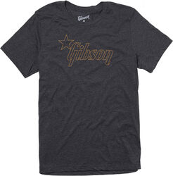 Camiseta Gibson Star Logo Tee Medium - Charcoal