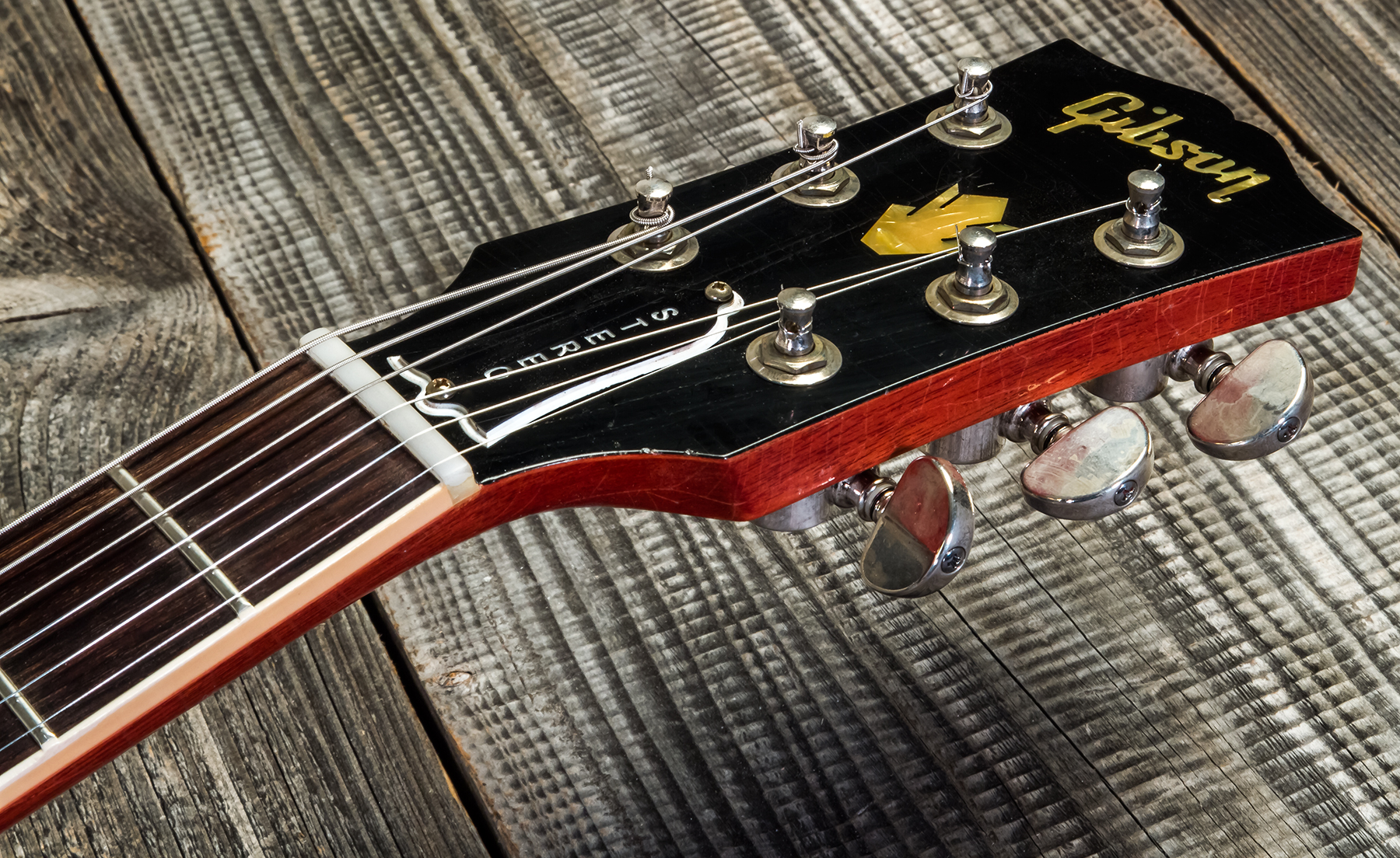Gibson Custom Shop Bb King Es-335 Live At The Regal 2h Trem Bigsby Rw #bbregal90 - Murphy Lab Aged Argentine Grey - Guitarra eléctrica de autor - Vari