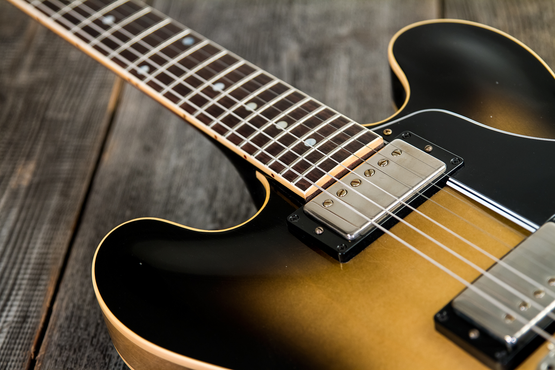 Gibson Custom Shop Bb King Es-335 Live At The Regal 2h Trem Bigsby Rw #bbregal90 - Murphy Lab Aged Argentine Grey - Guitarra eléctrica de autor - Vari
