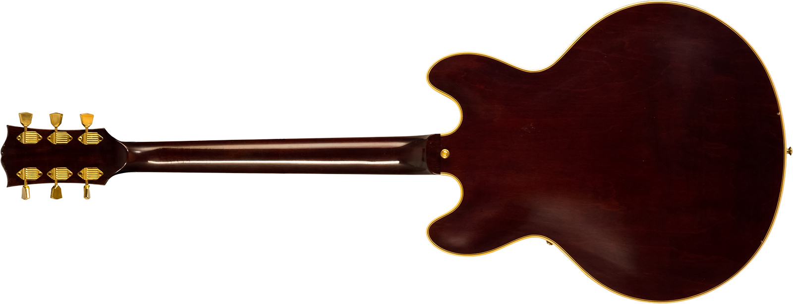 Gibson Custom Shop Bb King Es355 1974 Rumble In The Jungle 2h Trem Eb #bbes33505 - Murphy Lab Light Aged Walnut - Guitarra eléctrica semi caja - Varia