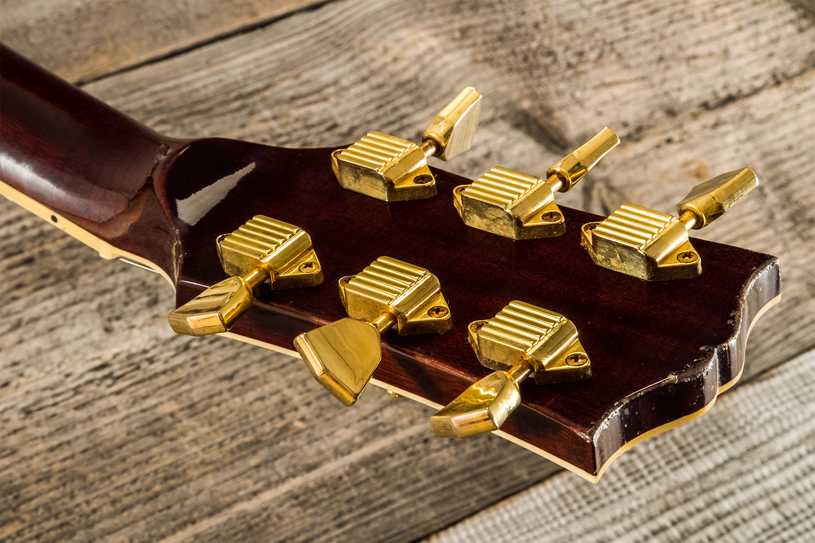 Gibson Custom Shop Bb King Es355 1974 Rumble In The Jungle 2h Trem Eb #bbes33505 - Murphy Lab Light Aged Walnut - Guitarra eléctrica semi caja - Varia