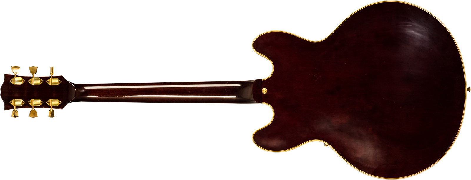 Gibson Custom Shop Bb King Es355 1974 Rumble In The Jungle 2h Trem Eb #bbes33523 - Murphy Lab Light Aged Walnut - Guitarra eléctrica semi caja - Varia