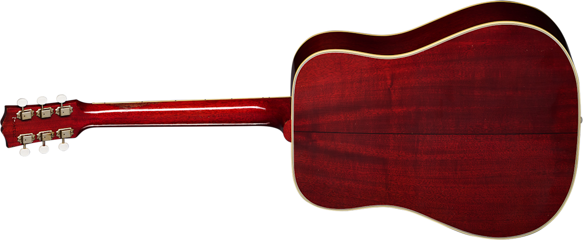 Gibson Custom Shop Country Western 1963 Dreadnought Epicea Acajou Rw - Murphy Lab Heavy Aged Smoked Natural - Guitarra folk - Variation 1
