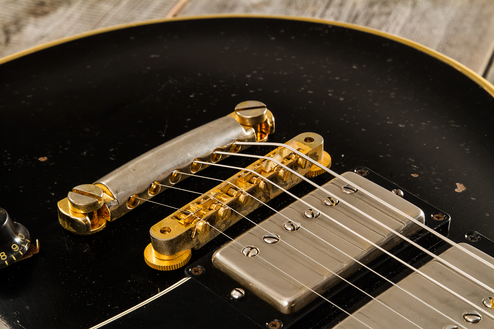 Gibson Custom Shop Eric Clapton Les Paul Custom 1958 Signature 2h Ht Eb #ec027 - Murphy Lab Ebony - Guitarra eléctrica de corte único. - Variation 16