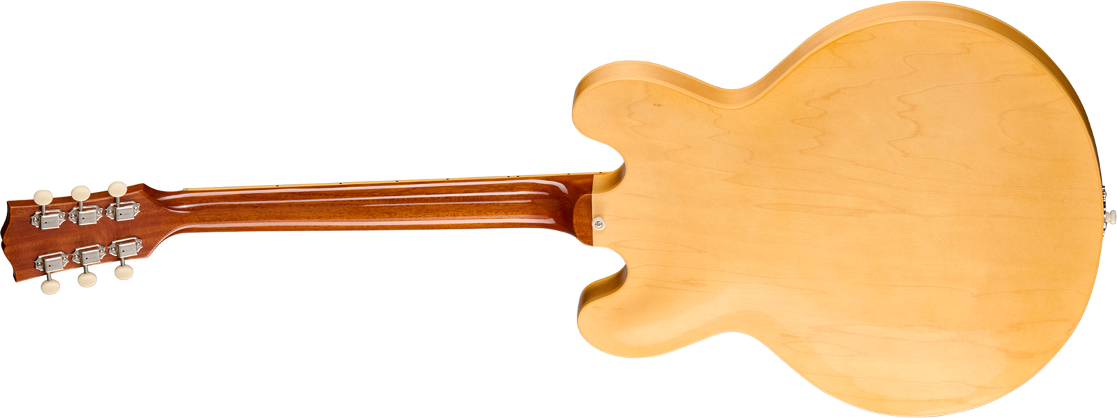 Gibson Custom Shop Es330 1959 Reissue Historic 2s P90 Ht Rw - Vintage Natural (vos Hardware) - Guitarra eléctrica semi caja - Variation 1