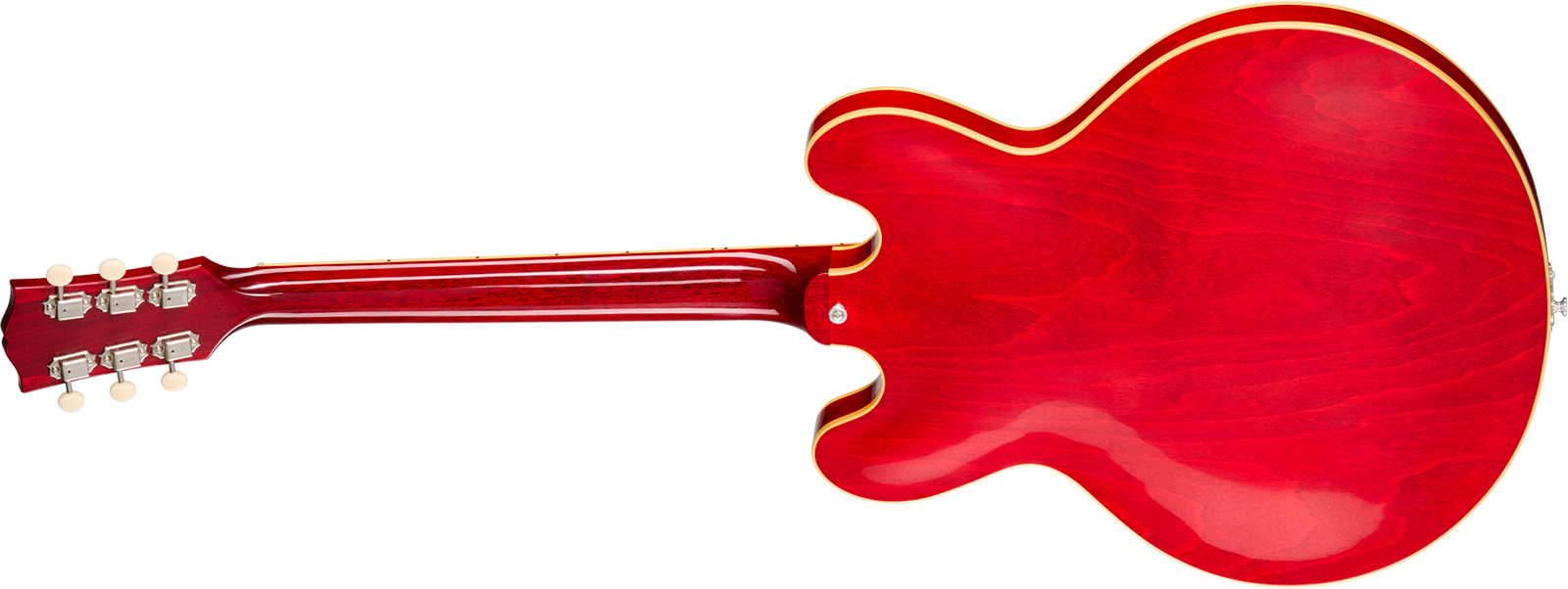 Gibson Custom Shop Es330 1962 Reissue Historic 2s P90 Ht Rw - Sixties Cherry - Guitarra eléctrica semi caja - Variation 1