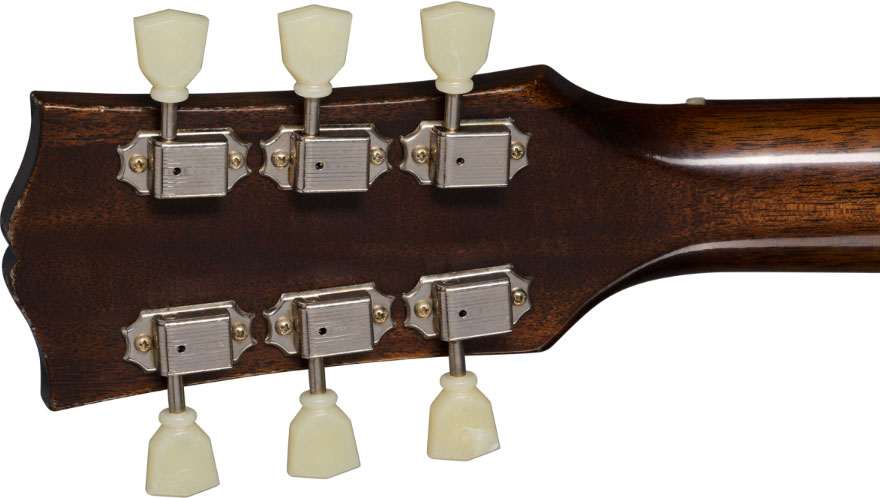 Gibson Custom Shop Es335 1958 Reissue Ltd 2h Ht Rw - Murphy Lab Light Aged Tri-burst - Guitarra eléctrica semi caja - Variation 4