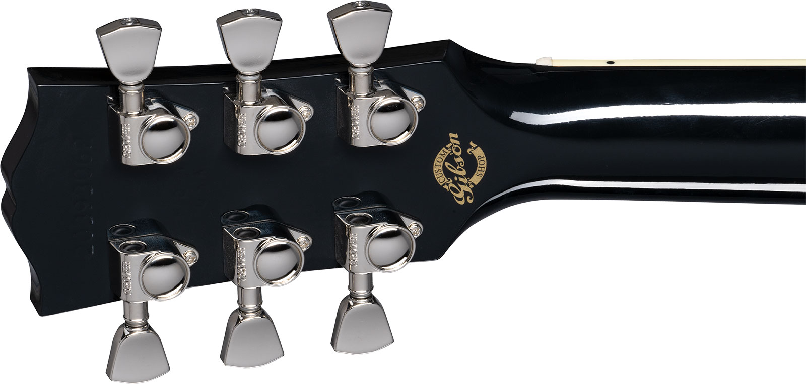 Gibson Custom Shop Everly Brothers J-180 Signature Jumbo Epicea Erable Rw - Ebony - Guitarra electro acustica - Variation 5