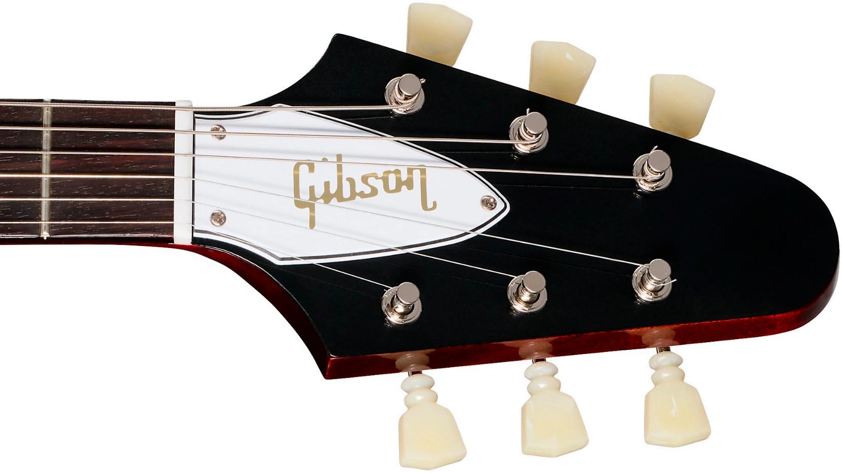 Gibson Custom Shop Flying V 1971 Reissue 2h Ht Rw - Medallion Cherry - Guitarra electrica retro rock - Variation 5