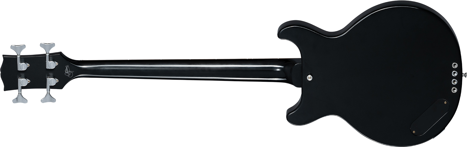 Gibson Custom Shop Gene Simmons Eb-0 Bass Ltd Signature Rw - Vos Ebony - Bajo eléctrico de cuerpo sólido - Variation 1