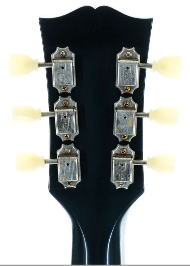 Gibson Custom Shop Historic Es-335 1959 Reissue 2h Ht Rw - Vos Ebony - Guitarra eléctrica semi caja - Variation 3