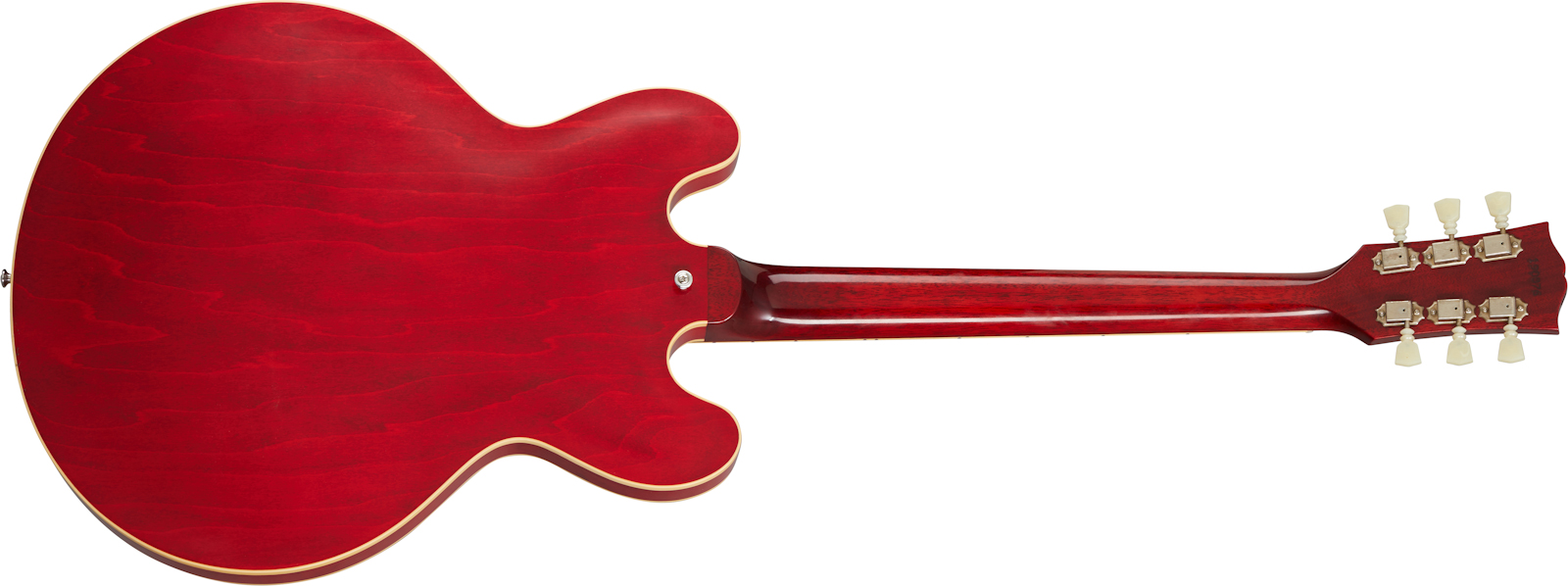 Gibson Custom Shop Historic Es335 Reissue 1961 2h Ht Rw - Vos Sixties Cherry - Guitarra eléctrica semi caja - Variation 1