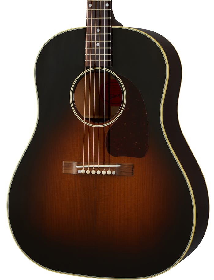 Gibson Custom Shop Historic J-45 1942 Banner Dreadnought Epicea Acajou Rw - Vos Vintage Sunburst - Guitarra acústica & electro - Variation 3