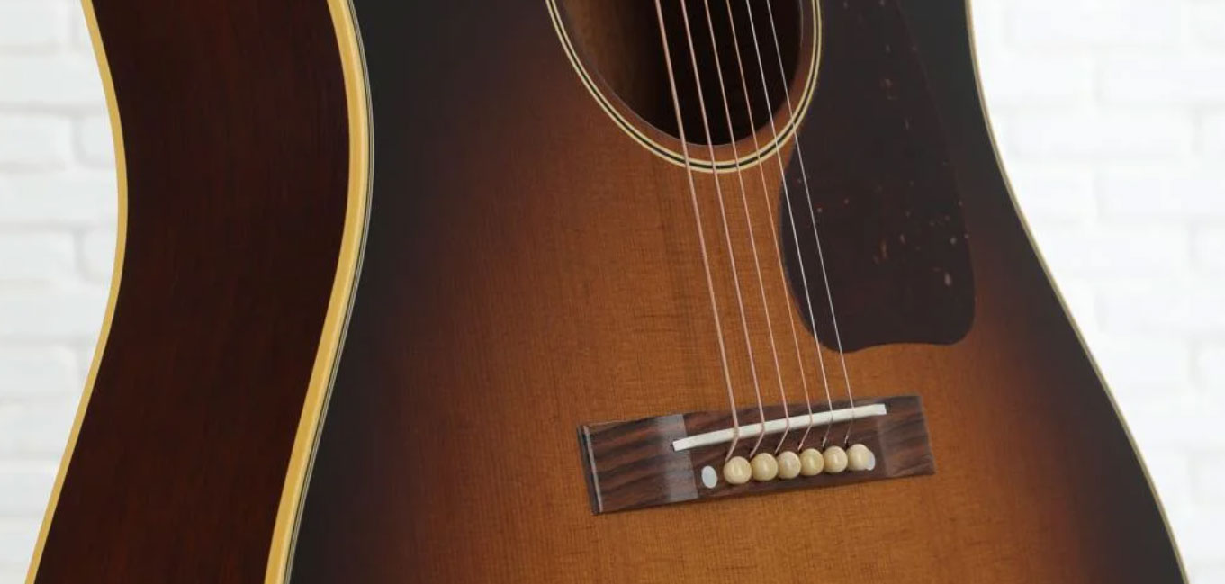 Gibson Custom Shop Historic J-45 1942 Banner Dreadnought Epicea Acajou Rw - Vos Vintage Sunburst - Guitarra acústica & electro - Variation 4