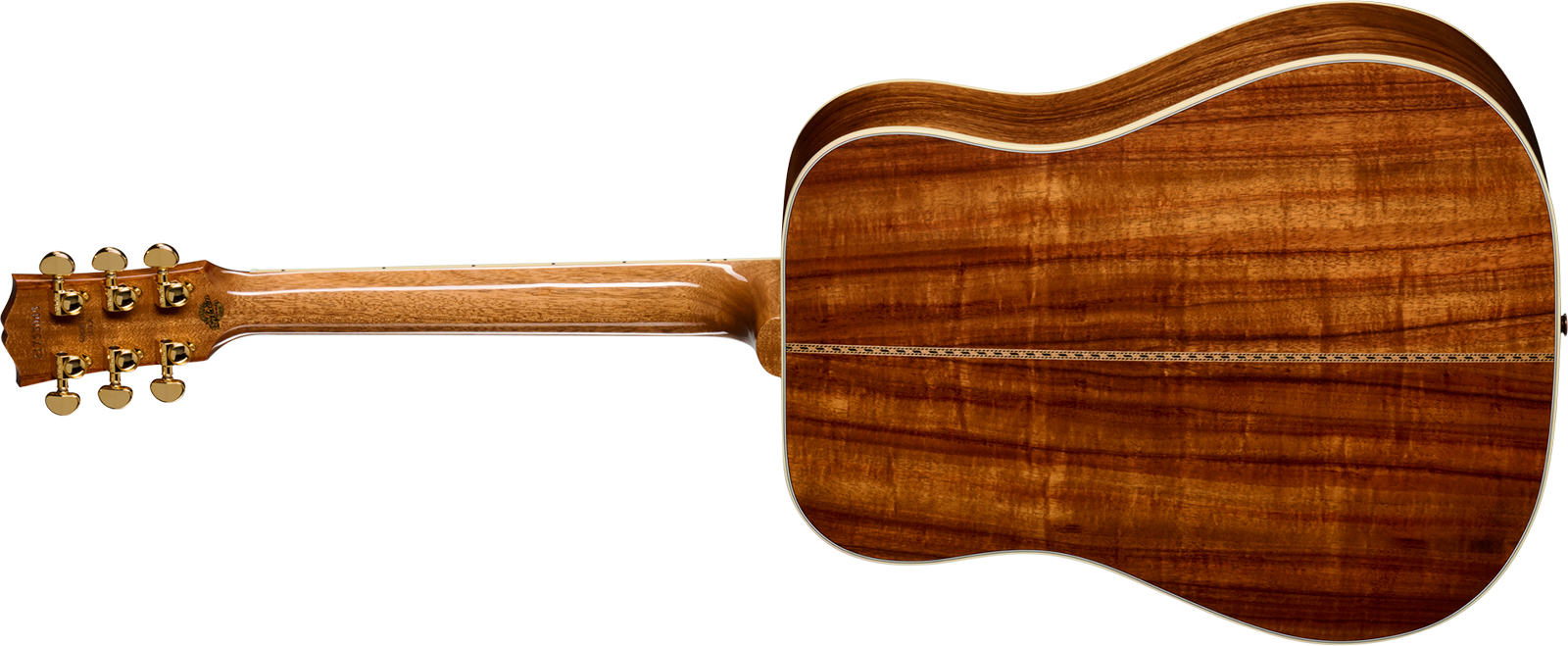 Gibson Custom Shop Hummingbird Elegant Koa Artisan Dreadnought Epicea Koa Rw - Honey Burst - Guitarra folk - Variation 1