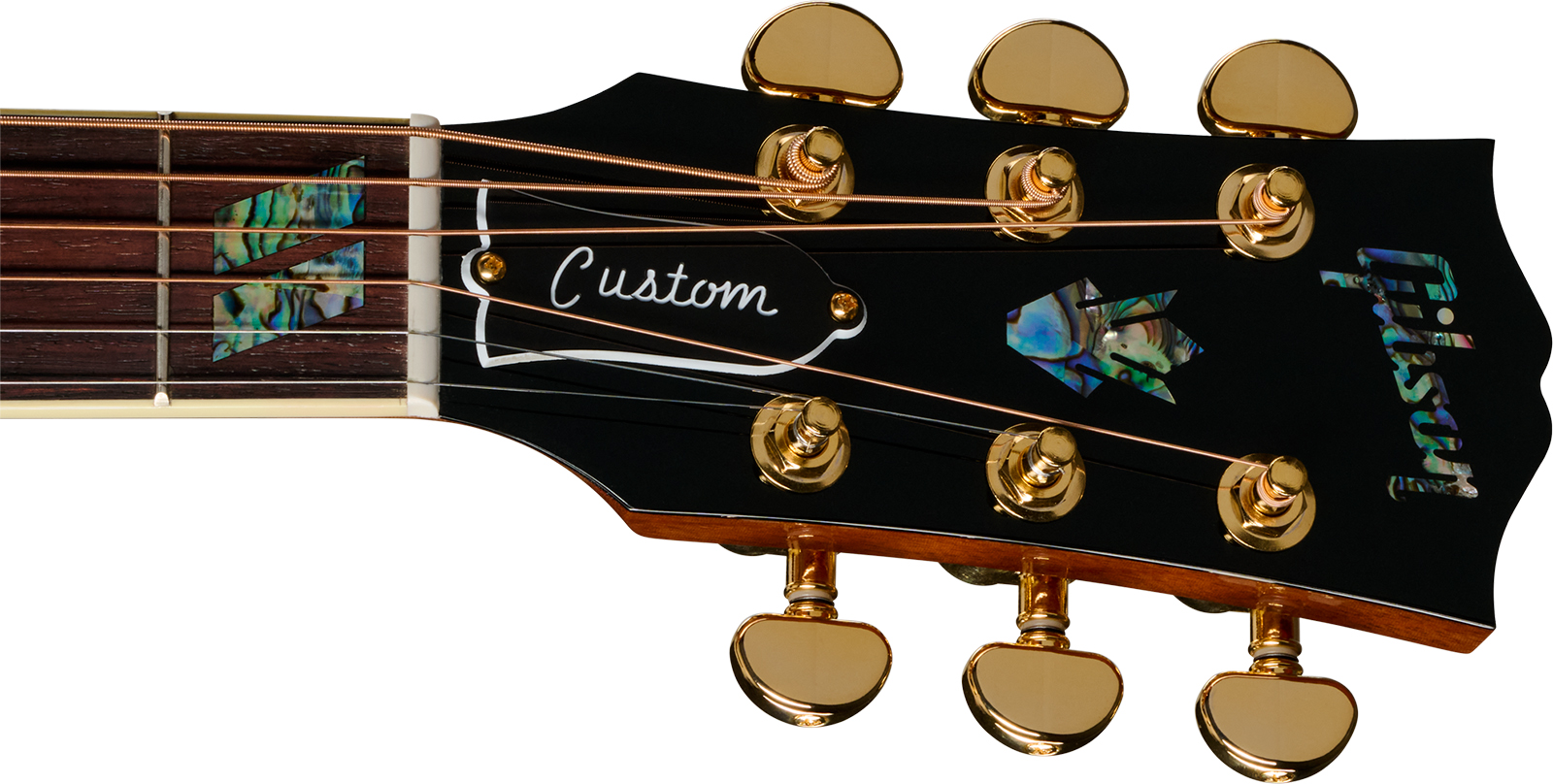 Gibson Custom Shop Hummingbird Elegant Koa Artisan Dreadnought Epicea Koa Rw - Honey Burst - Guitarra folk - Variation 5