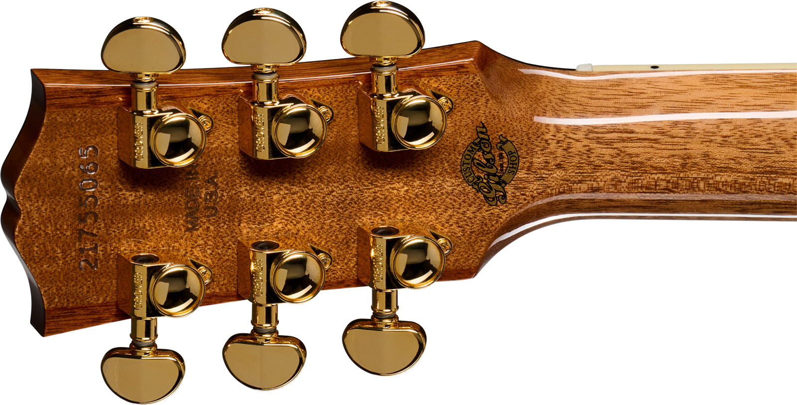 Gibson Custom Shop Hummingbird Elegant Koa Artisan Dreadnought Epicea Koa Rw - Honey Burst - Guitarra folk - Variation 6