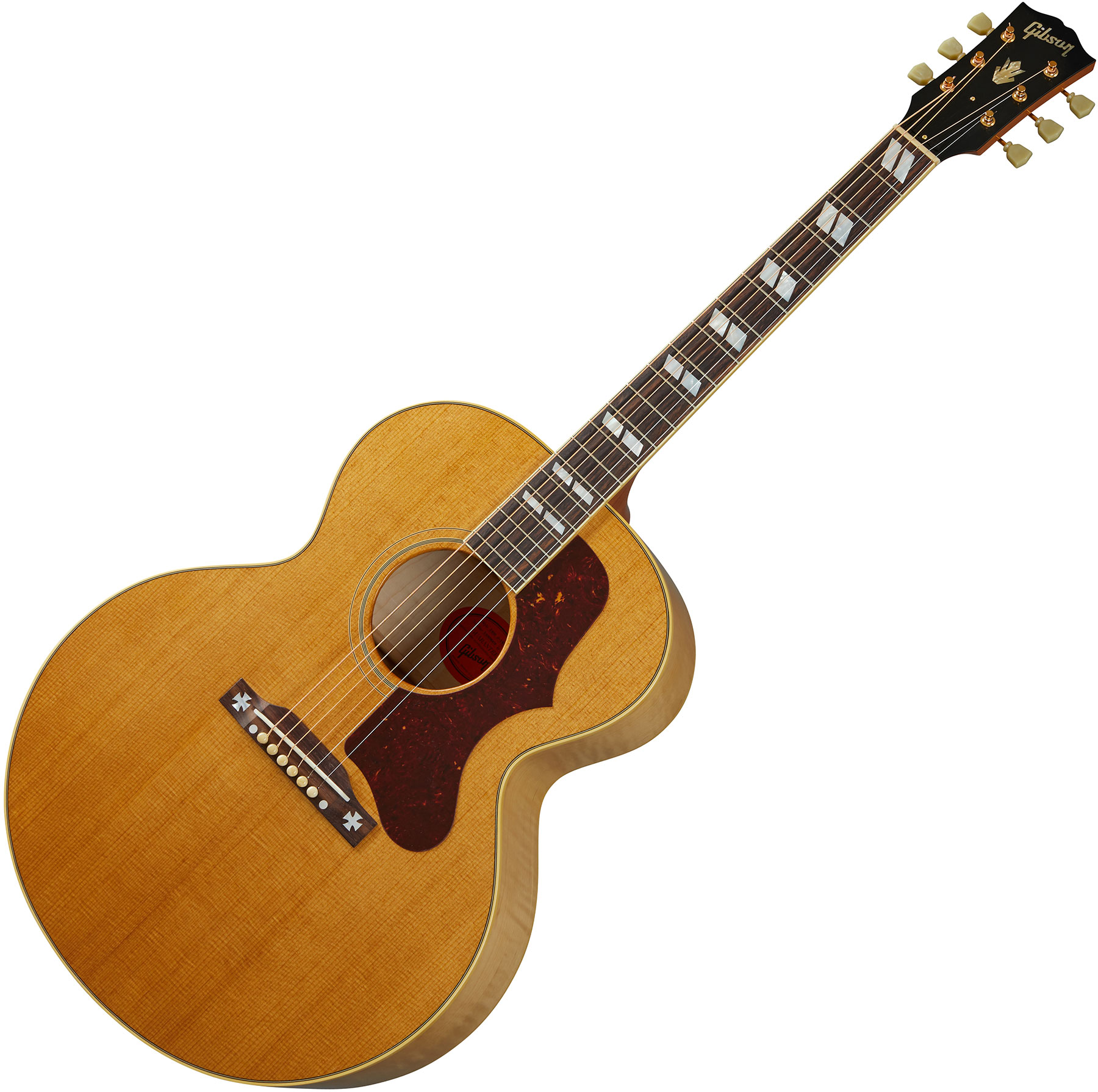 Gibson Custom Shop J-185 1952 Historic Jumbo Epicea Erable Rw - Vos Antique Natural - Guitarra folk - Variation 1