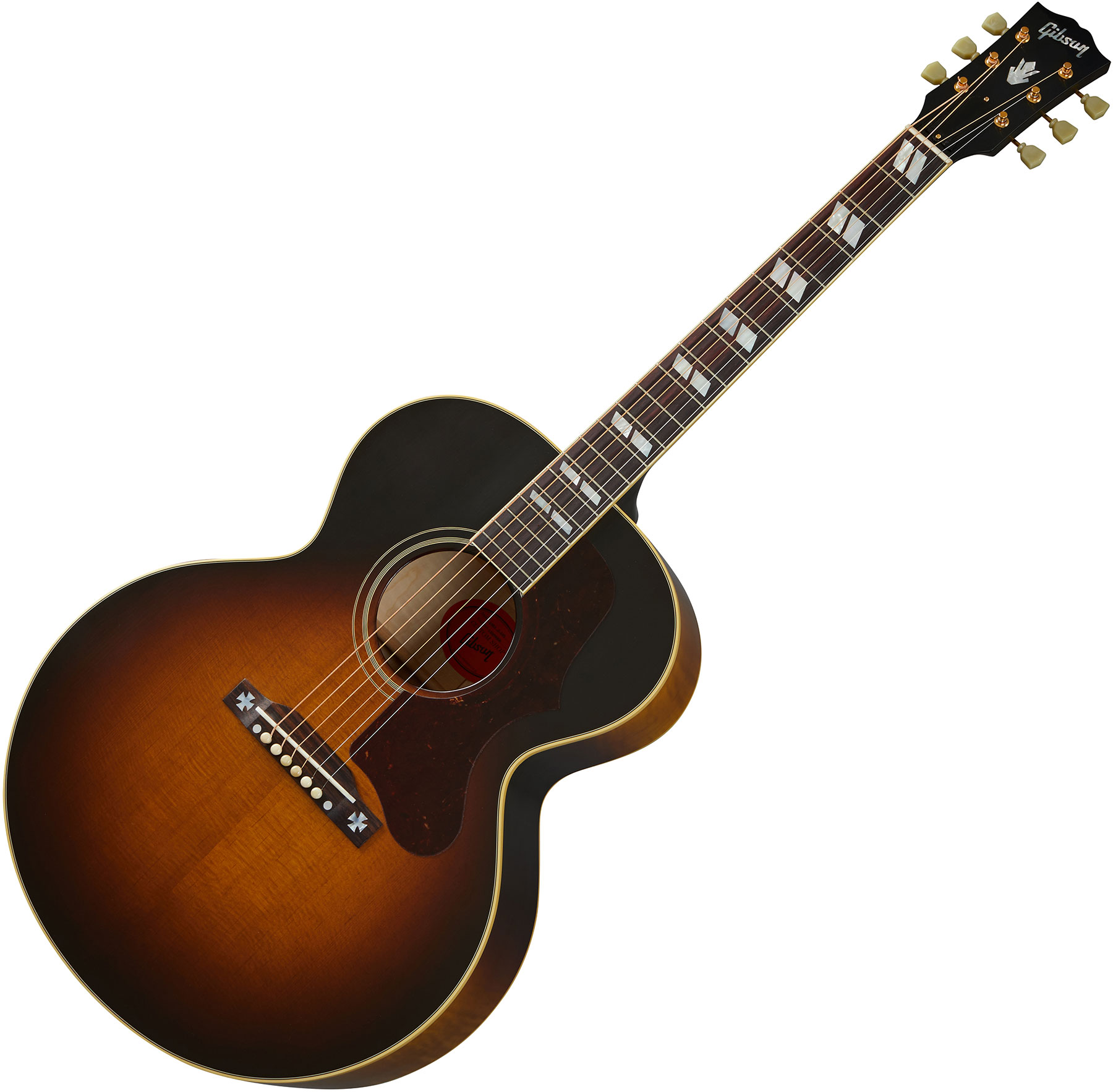 Gibson Custom Shop J185 1952 Historic Jumbo Epicea Erable Rw - Vos Vintage Sunburst - Guitarra folk - Main picture