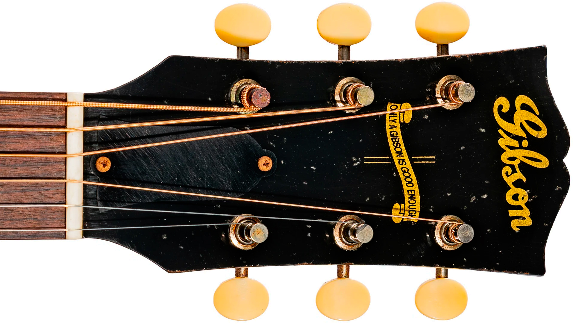 Gibson Custom Shop J45 1942 All Mahogany Greatest Hits Dreadnought Tout Acajou Rw - Murphy Lab Light Aged Vintage Sunburst - Guitarra folk - Variation