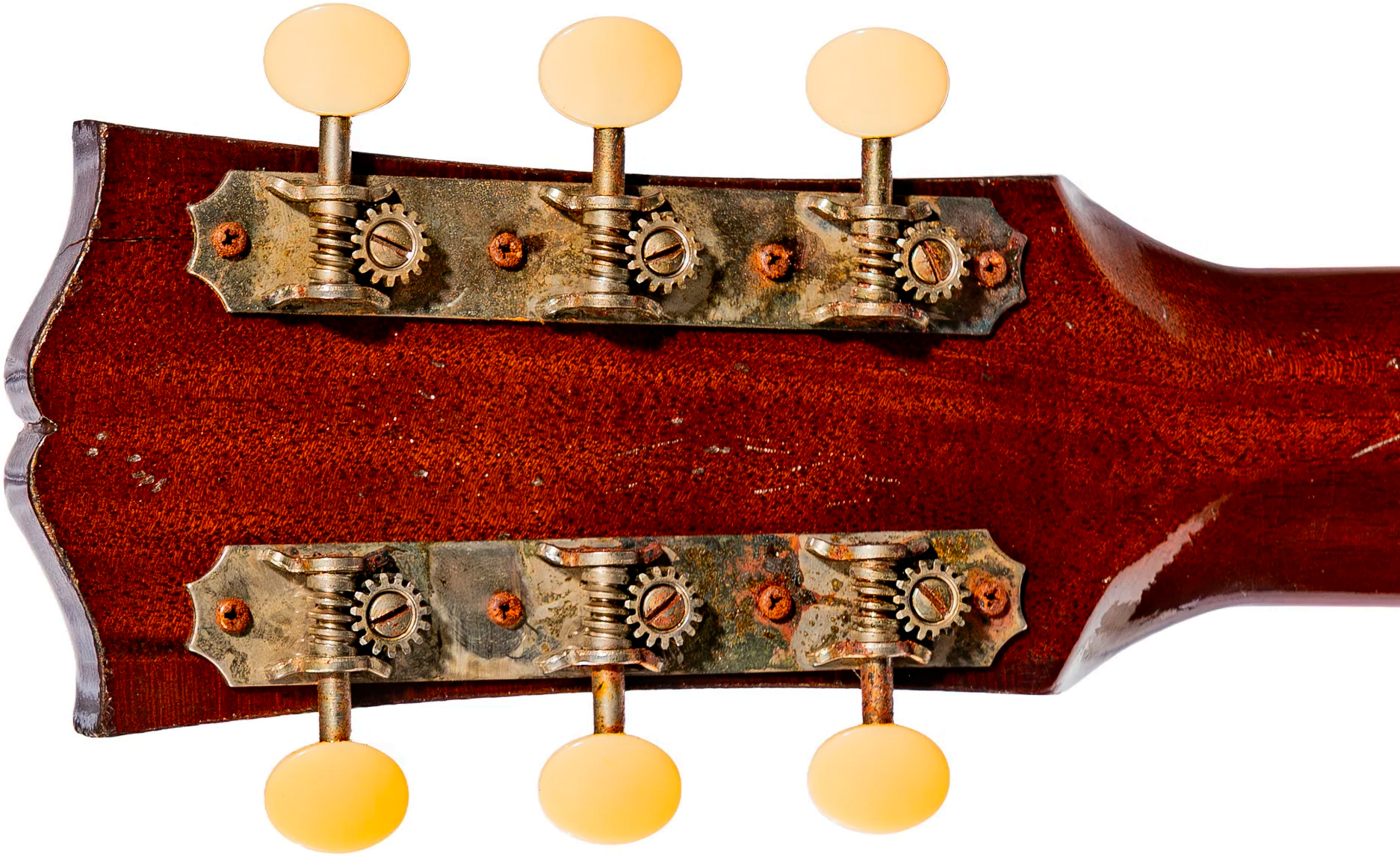 Gibson Custom Shop J45 1942 All Mahogany Greatest Hits Dreadnought Tout Acajou Rw - Murphy Lab Light Aged Vintage Sunburst - Guitarra folk - Variation