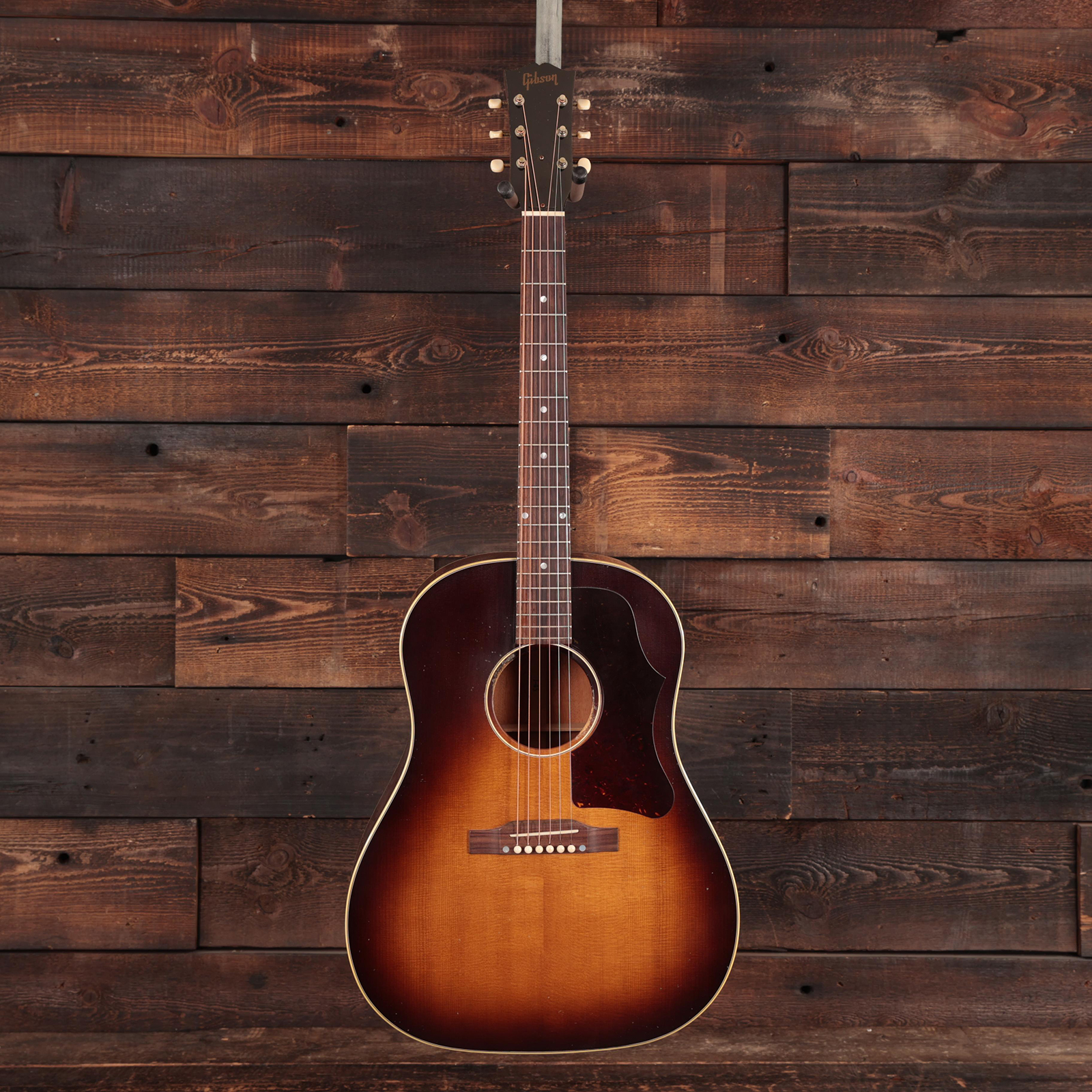 Gibson Custom Shop J45 1955 Dreadnought Epicea Acajou Rw - Murphy Lab Light Aged Vintage Sunburst - Guitarra folk - Variation 4
