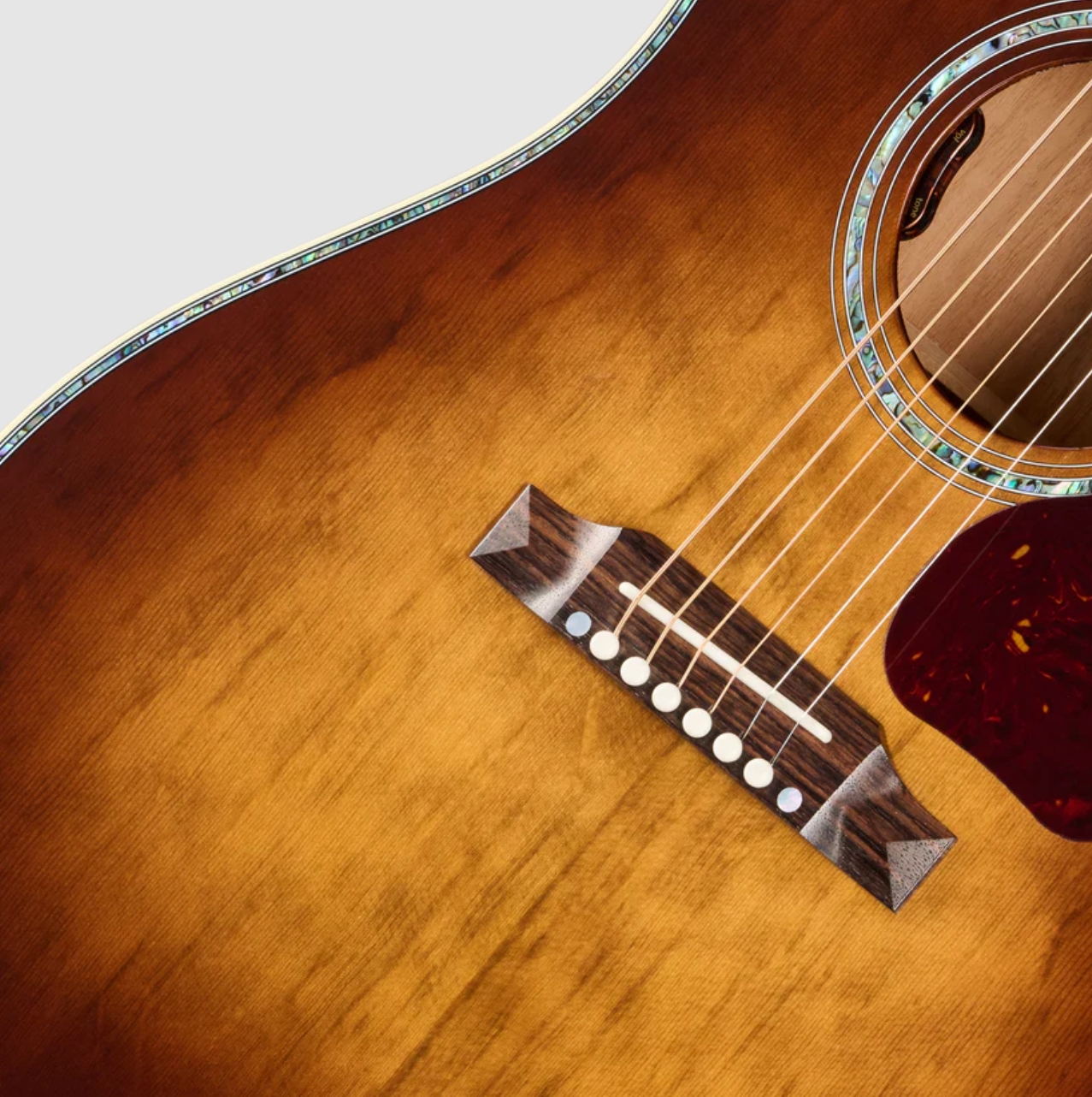 Gibson Custom Shop J45 Ann. Ltd Dreadnought Epicea Palissandre Rw - Cremona Burst - Guitarra folk - Variation 3